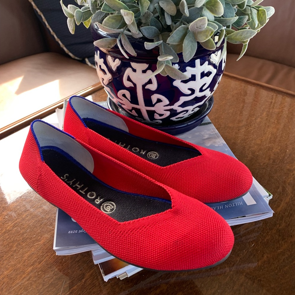 Rothy’s Red Shoes